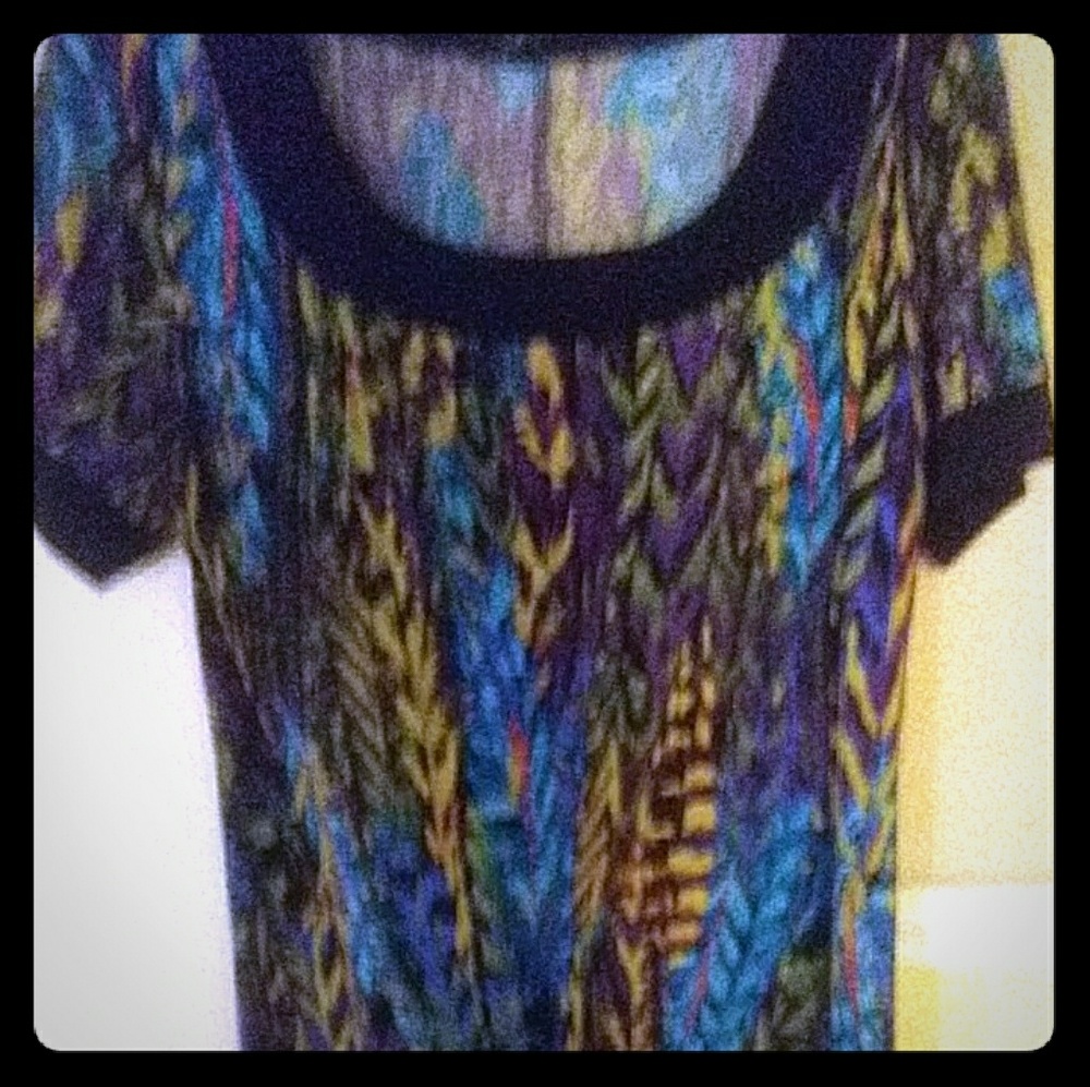 Womens multi colored dress